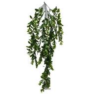 Chute de buis artificiel L 84 cm en plastique vert