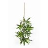 Podocarpus artificiel en piquet 137 feuilles, H 53 cm Vert