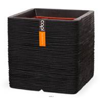 Bac Rib Top Qualit Int/Ext. cube 40x40x40 cm noir