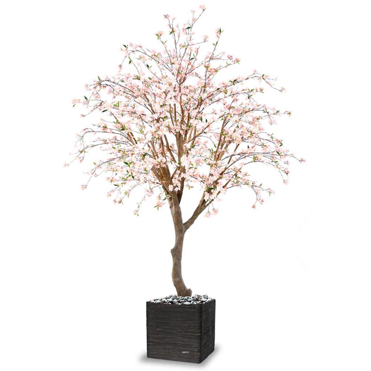 Cerisier artificiel en fleur branches en bois | Artificielles.com