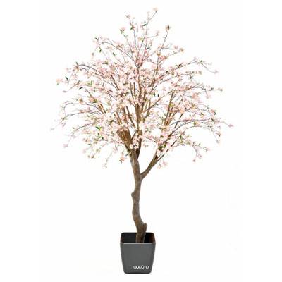 Cerisier artificiel en fleur H 280 cm branches en bois