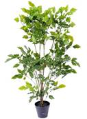 Palissandre artificielle en plastique arbre anti-UV en pot H 120 cm Vert