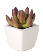 Agave Plante grasse artificielle succulente cacte en pot ceramique