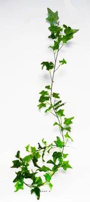 Guirlande de lierre artificiel L190 cm 80 grandes feuilles Vert
