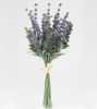 Bouquet Lavande factice H27 cm superbe 18 fleurs
