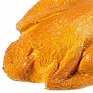 Poulet Rôti Artificiel Taille Réelle - Finition Traiteur en Plastique soufflé L 230x140 mm