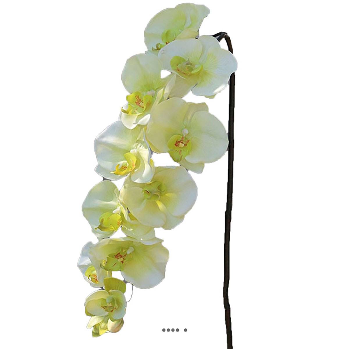 Magnifique tige de fausse orchidée réaliste | Artificielles.com