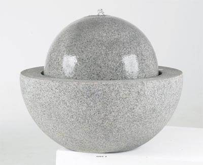 Bac fibres de verre Water A Ext D57xH55cm Gris ciment