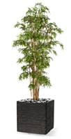 Bambou du Japon Luxe artificiel H 140 cm 2358 feuilles en pot