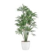 Palmier Areca artificiel H 90 cm très dense en pot ceramique