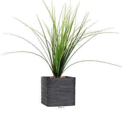 Herbe folle en piquet artificielle H 55 cm extérieur