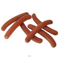 Saucisse de Frankfort en lot de 6 en Plastique souffl L 165x25 mm