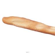 Baguette de pain artificiel en Plastique soufflé L 580x80 mm