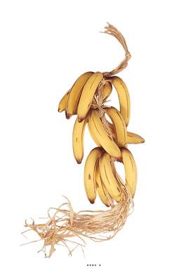 Regime de 15 bananes artificielles en Plastique soufflé L 60 cm