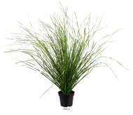 Herbe folle factice touffe en pot H60cm D65cm très dense et aérienne