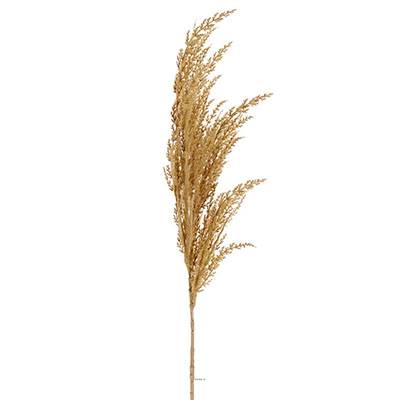 Magnifique fausse herbe de pampa grande tige 100 cm Vanille