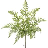 Fougere des forets 33 cm artificielle 10 feuilles plastique en piquet D 25 cm