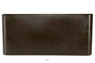 Jardinire FLORE Chocolat L80 H37cm pour int. / ext. Rotomoule