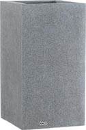 Bac fibres de verre Teras Ext. Carr haut L37x37xH67cm Gris