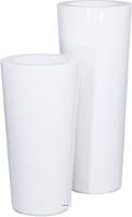 Bac fibres de verre robuste et revtement gelcoat qualit marine  48 cm H 91 cm Ext. colonne blanc glossy