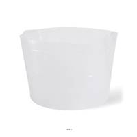 Liner pour plantation facile silicone  70 cm H 45 cm Int. rond transparent