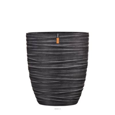 Bac Loop en fibres de verre Int. bullet 33x15x36 cm noir