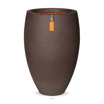 Bac en plastique de qualité supérieure Int/Ext. bullet haut 40x60 cm marron