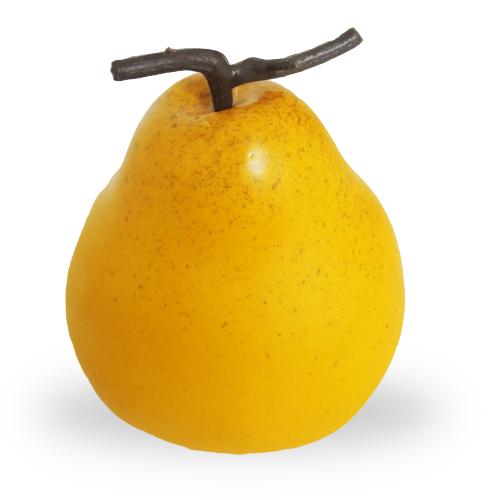 Poire Comice fruit artificiel H 10 cm et D 8 cm Superbe