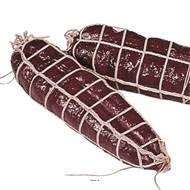 Saucisson de montagne Fumé en lot de 2 Plastique soufflé L 180x50 mm