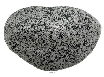 Pierre artificielle type petit galet en Plastique soufflé L 180x80 mm