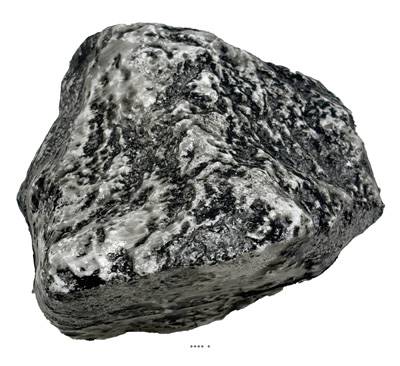 Pierre artificielle grise petite en Plastique soufflé L 100x110 mm