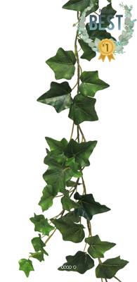 Guirlande de lierre artificiel L180 cm 96 feuilles Vert - BEST