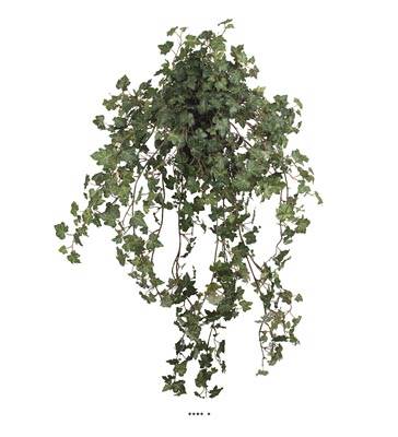 Chute de lierre artificiel en pot, petites feuilles, L 85 cm