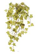 Chute de lierre artificiel L 84cm 88 feuilles vert-rouge