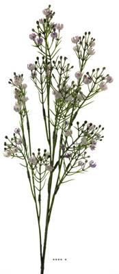 Branche fleurs clochettes artificielles en tige H 68 cm superbes fleurs en plastique Lavande