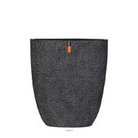 Bac Wood en fibres de verre Int. bullet 33x15x36 cm noir