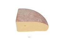 Quartier de Fontina Fromage artificiel Plastique soufflé L 370x100 mm