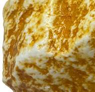 Pierre artificielle jaune type gros en Plastique soufflé L 180x130 mm