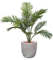 Palmier Areca artificiel en pot, H 80 cm, D 70 cm