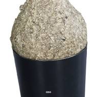 Palmier Beaucarnea artificiel en pot H 74 cm D 45 cm Très élégant