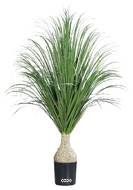 Palmier Beaucarnea artificiel en pot H 74 cm D 45 cm Très élégant