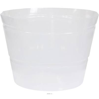 Liner de plantation facile silicone Ø35cm H25cm Int. rond transparent