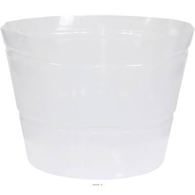 Liner pour plantation facile silicone Ø 35 cm H 25 cm Int. rond transparent