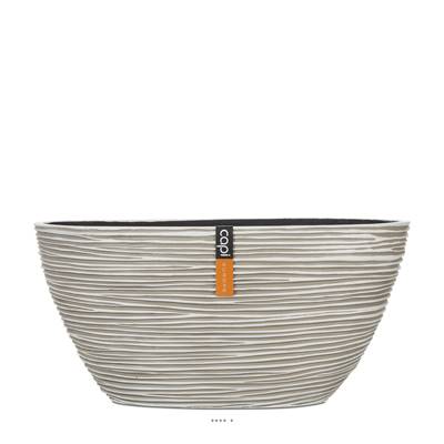 Bac Rib en fibres de verre Int. bullet 27x13x14 cm sable