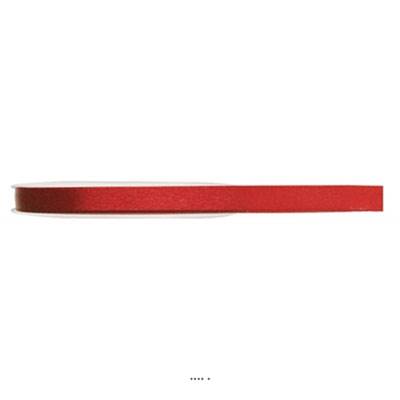 Ruban Tout Satin Rouge 15 mm bobine de 25 m