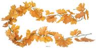 Guirlande de Vigne Automnale Artificielle 200 cm D 15 cm - 59 Feuilles Mixtes
