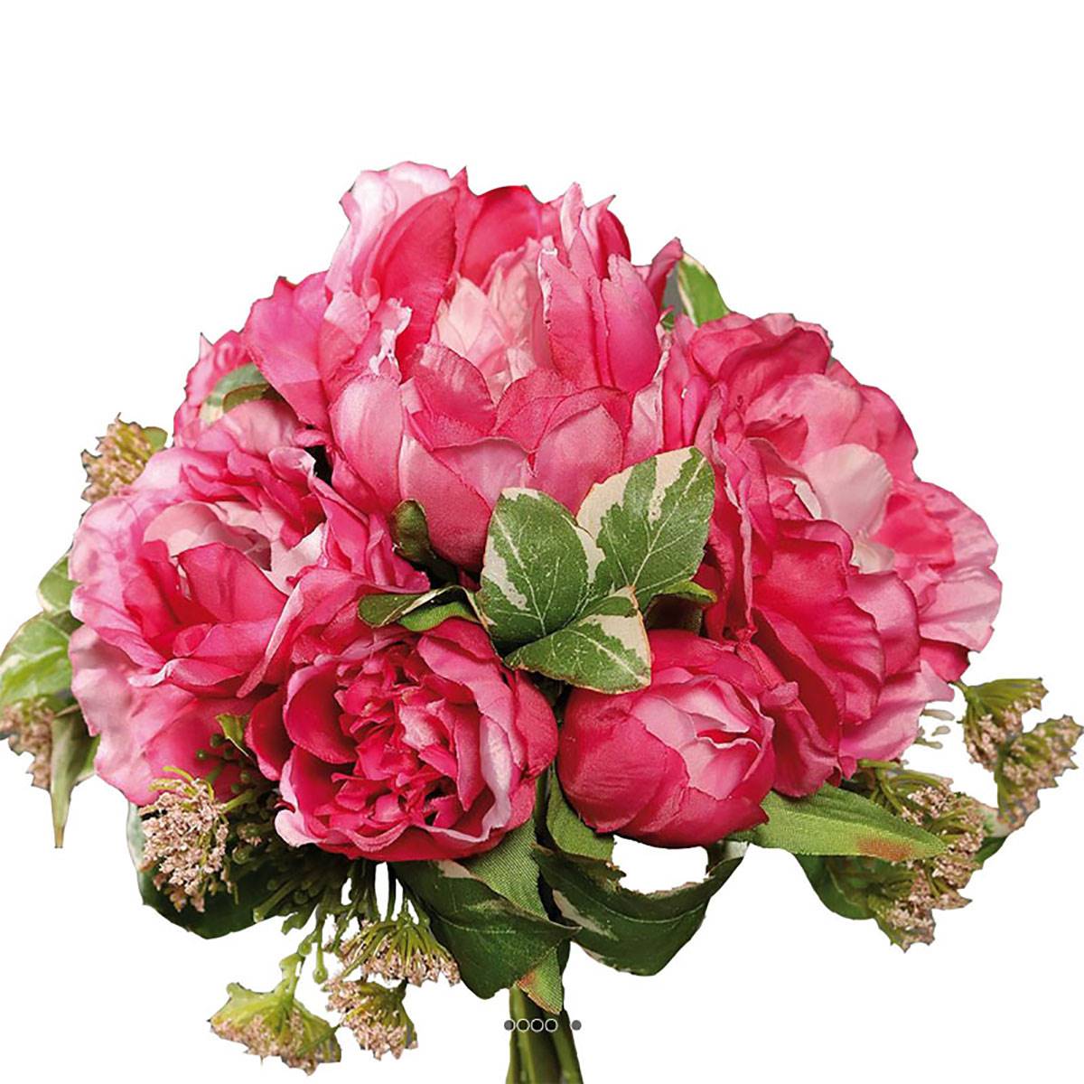 Bouquet de 7 fleurs artificielles 30 cm