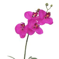 Orchidée Phalaenopsis factice Top Qualité & pot H35cm Rose fushia-BEST