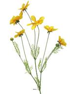 Cosmos artificiel en tige, H 92 cm Jaune - BEST