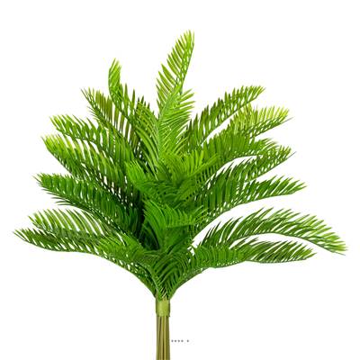 Bouquet feuilles de palmier Cycas Factice PE Ext. H43cm D40cm dense